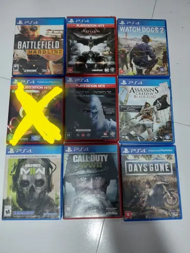 Vendo jogos Ps4, Preços na descrição