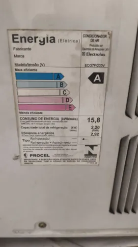Ar condicionado janela 7500btu Eletrolux