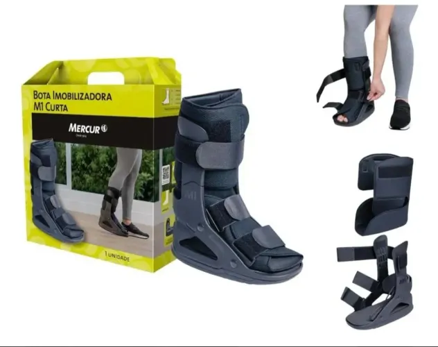 ?Bota Imobilizadora M1 Mercur (Tamanho G) - R$ 120