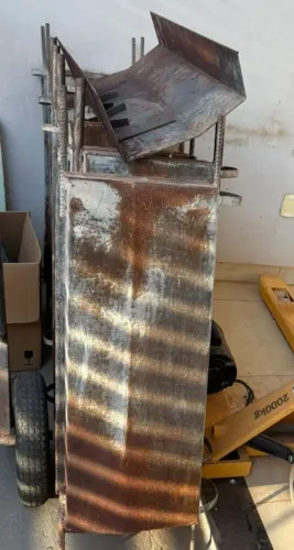 FORMA PARA MEIO FIO DE CONCRETO 800X300X150mm