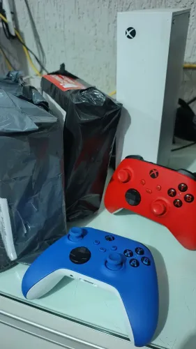 Controle originais novos Xbox one S/X vermelho e azul