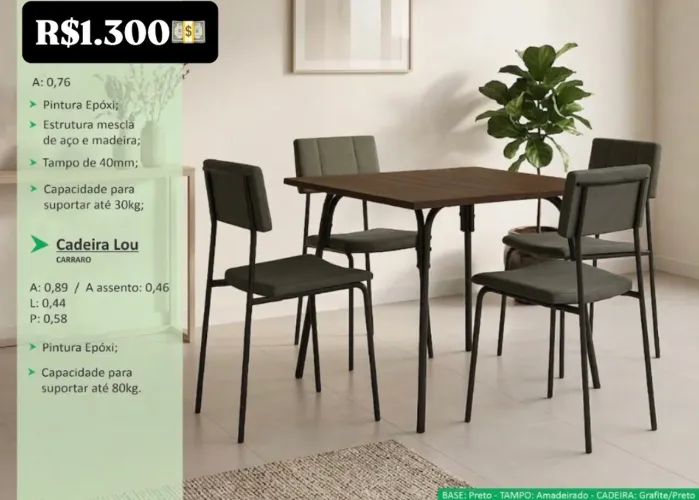 Mesa de jantar E24