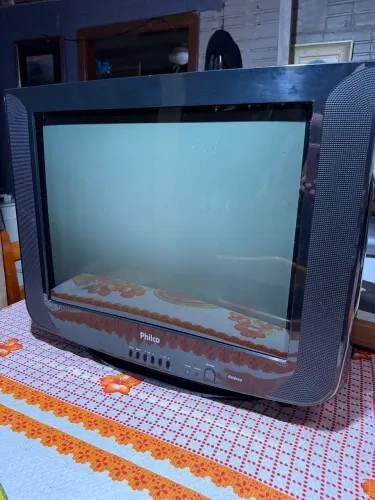 TV Philco | 21 polegadas | Tela plana de tubo