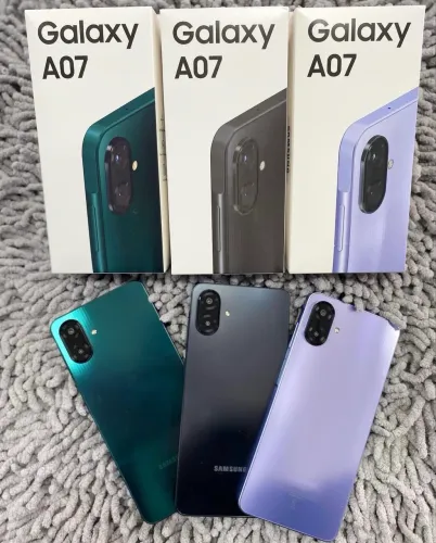 Celular Samsung Galaxy A07 256gb 8gb Câmera 50mp Tela 6.7 Proteção Ip54 Verde