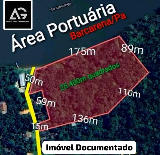 ÁREA PORTUÁRIA EM BARCARENA /PA