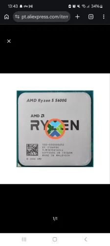 Processador ryzem 5 5600g