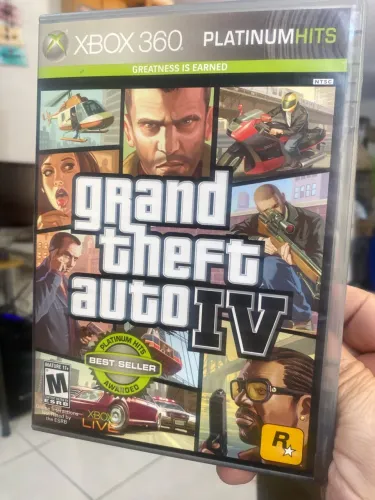 Gta IV Platinum Hits X Box 360 Com Mapa