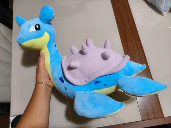 Pelúcia grande pokémon lapras