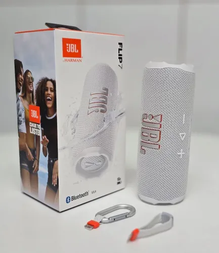 Caixa Som Jbl Flip 7 Branco (Original)