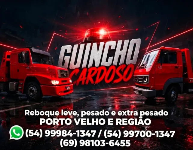GUINCHO 24H REBOQUE LEVE , PESADO E EXTRAPESADO