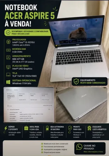 Notebook Acer aspire 5