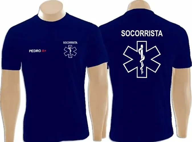 Camiseta Socorrista Personalizada