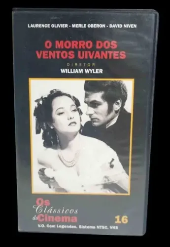 VHS do filme "O Morro dos Ventos Uivantes"