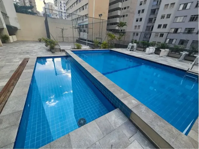 Apartamento 39 m² com 1 dormitório e 1 vaga em Santa Cecília Lazer completo /próximo ao M