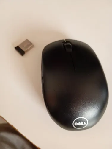 Mouse sem fio Dell em excelente estado 