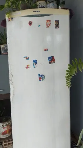 Geladeira com defeito 