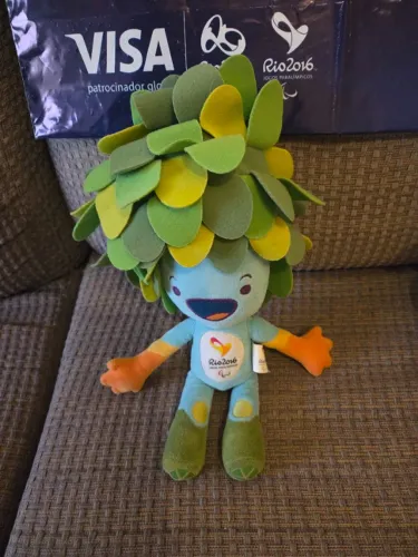 Personagem Tom, mascote das Paralimpíadas Rio 2016