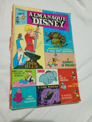 Almanaque Disney nº 7 a espada era a lei abril