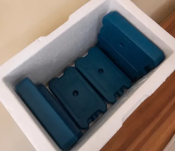 Kit com 4 Gelos Reutilizáveis GeloTech 1,05 kg Cada - Conservação Térmica