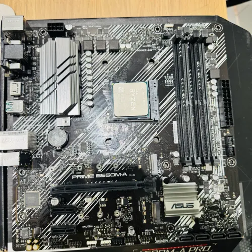 Kit Ryzen 7 5700g placa mãe b 550ma
