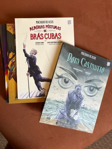 HQ coleção quadrinhos adaptados de clássicos da literatura brasileira (novos)
