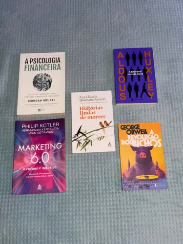 10 livros por R$125,00