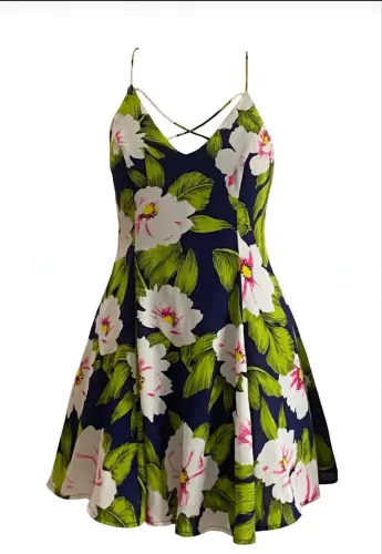 Vestido florido- Forever 21 - Tamanho P