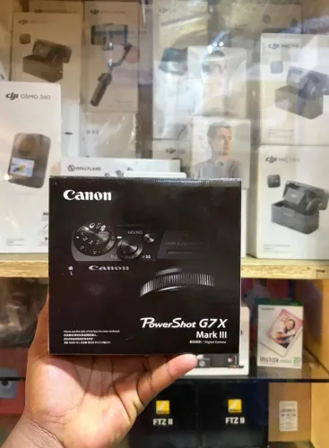 Câmera Cânon G7X Mark III Avançada | Nota e Garantia