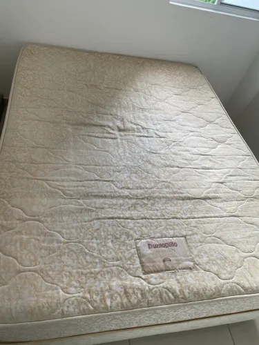 Colchão Dunlopillo Moonlight 100% Látex Natural Talalay - 23cm de altura - England - Casal