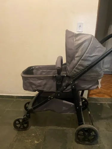 Carrinho Galzerano Moisés + Adaptador para Bebê Conforto