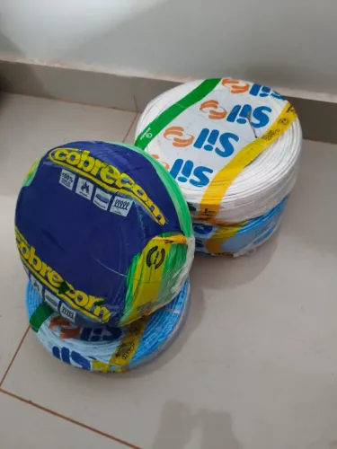 Fios flexíveis 4,0mm 6,0mm várias coresl