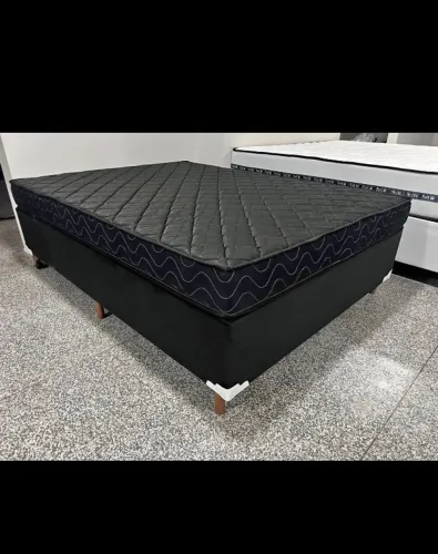 MEGA PROMOÇÃO - BASE BOX E COLCHÃO DENSIDADE 33 CASAL NOVO 