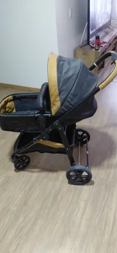 Carrinho de Bebê Galzerano Extreme Caramelo