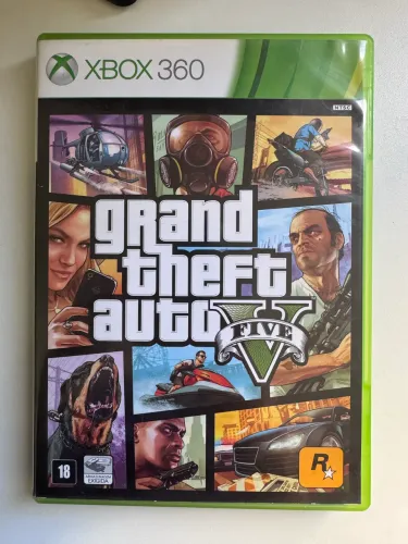 12 Jogos Originais Xbox 360 - GTA V + GTA IV + GTA San Andreas + Gears of War + Mais!