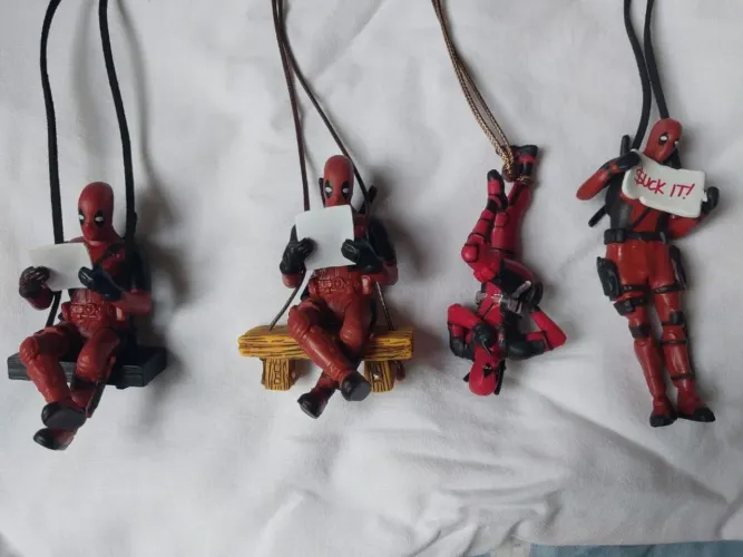 Kit 4 Mini Deadpool