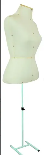 Manequim Feminino Busto Moulage Moda Costura C/ 2 Pedestal
