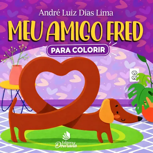 Livro de Colorir "Meu amigo Fred"
