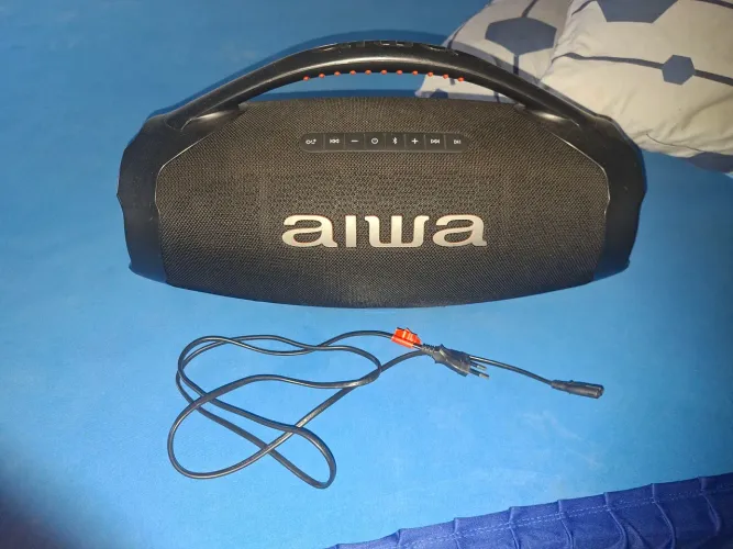 Caixa de som Aiwa boombox 200w