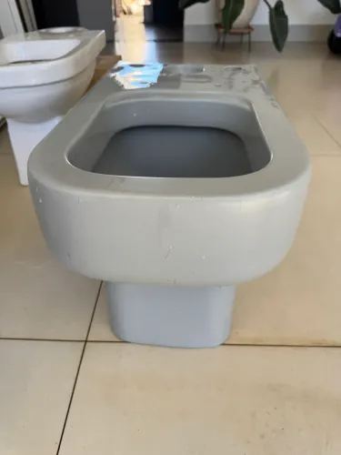 Vaso de luxo Carrara cinza