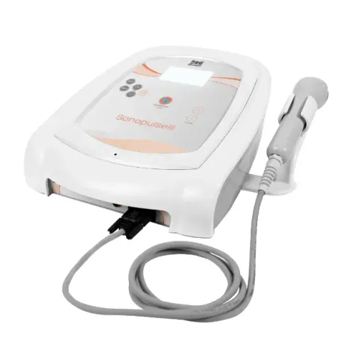 ULTRASSOM IBRAMED SONOPULSE III (1 e 3 MHZ) COMPLETO.