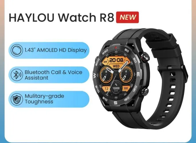 Smartwatch Haylou R8 Lançamento (Original e Lacrado)