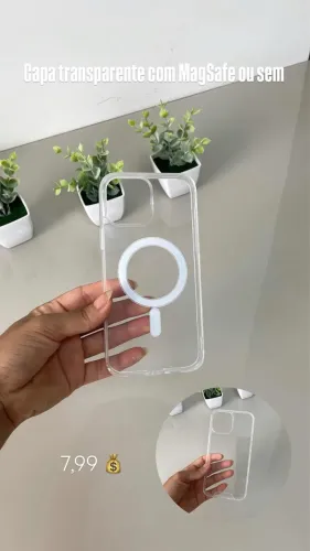 Capa transparente IPhone 