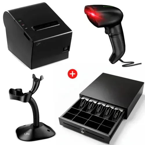 Kit Automação Impressora Térmica Gaveta Dinheiro Leitor Código Barras Frete Grátis