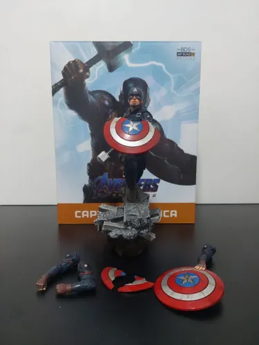 Captain America Deluxe - Avengers: End Game - Art Scale 1/10 - Iron Studios