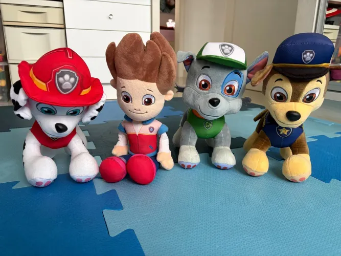4 Pelúcias Patrulha Canina originais Sunny