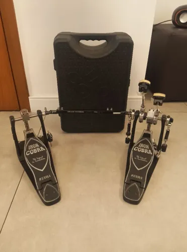 ## Pedal duplo de bateria Tama Iron Cobra HP 900, estado de novo, raridade total !!!!