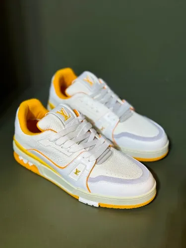 TENIS LOUIS VIUTTON - BRANCO/AMARELO - TAM-41