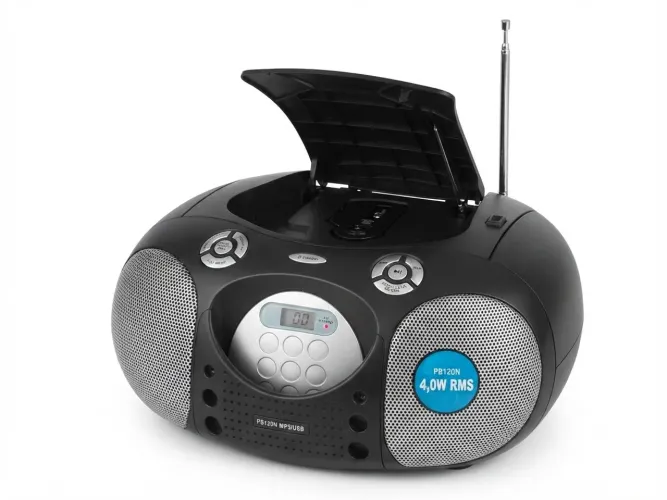 Rádio Boombox/CD Player PB 120 N MP3/USB