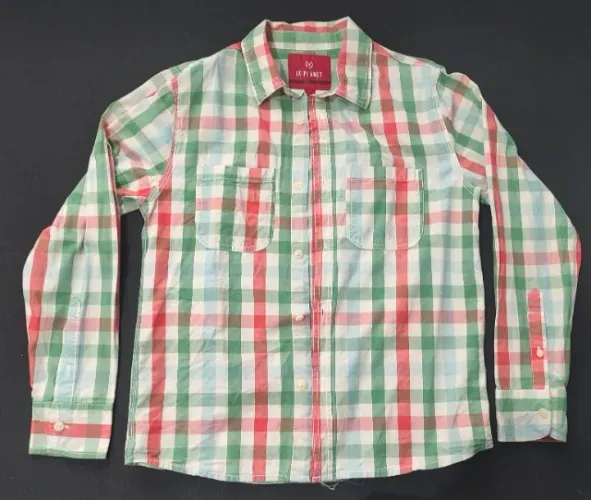 Camisa xadrez tamanho 10 (serve até 12)