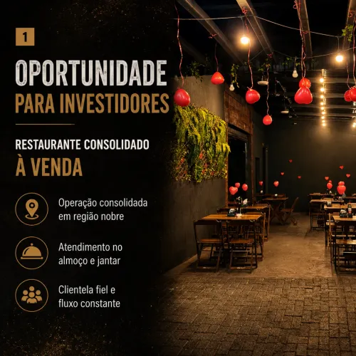 RESTAURANTE A VENDA